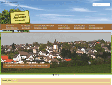 Tablet Screenshot of anhausen.de